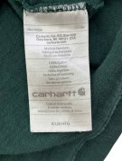 CARHARTT ΜΑΚΡΥΜΑΝΙΚΗ ΜΠΛΟΥΖΑ WORKWEAR ΣΚΟΥΡΟ ΠΡΑΣΙΝΟ ΑΝΤΡΙΚΟ PRE OWNED XL