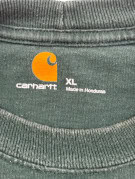 CARHARTT ΜΑΚΡΥΜΑΝΙΚΗ ΜΠΛΟΥΖΑ WORKWEAR ΣΚΟΥΡΟ ΠΡΑΣΙΝΟ ΑΝΤΡΙΚΟ PRE OWNED XL