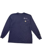 CARHARTT T SHIRT MANICA LUNGA WORKWEAR NAVY UOMO PRE OWNED XL