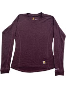 Carhartt Long Sleeve Thermal Top Burgundy XS