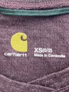 Carhartt Long Sleeve Thermal Top Burgundy XS