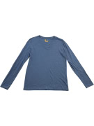 Carhartt T-shirt blu a maniche lunghe relaxed fit da uomo M