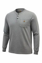CARHARTT ΜΠΛΟΥΖΑ HENLEY WORKWEAR ΓΚΡΙ ΑΝΤΡΙΚΟ PRE OWNED L