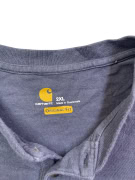 CARHARTT ΜΠΛΟΥΖΑ ΜΑΚΡΥΜΑΝΙΚΗ HENLEY ΜΠΛΕ ΑΝΤΡΙΚΟ 2XL pre-owned