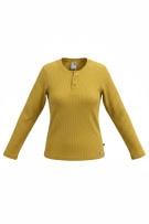 CARHARTT ΜΠΛΟΥΖΑ ΜΑΚΡΥΜΑΝΙΚΗ HENLEY RIBBED ΚΙΤΡΙΝΗ ΓΥΝΑΙΚΕΙΑ M