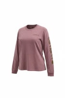 CARHARTT ΜΠΛΟΥΖΑ ΜΑΚΡΥΜΑΝΙΚΗ LOGO SPELLOUT ΜΟΒ UNISEX S