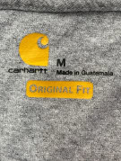 CARHARTT ΜΠΛΟΥΖΑ ΜΕ ΤΣΕΠΗ WORKWEAR ΓΚΡΙ ΜΕΛΑΝΖΕ ΑΝΤΡΙΚΟ PRE OWNED M