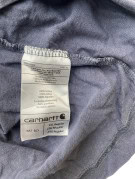 CARHARTT T SHIRT WASHED BLU GRIGIO UOMO PRE OWNED XXL