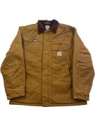 CARHARTT ΜΠΟΥΦΑΝ ΕΡΓΑΣΙΑΣ WORKWEAR ΚΑΦΕ ΑΝΤΡΙΚΟ PRE OWNED L