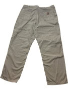 CARHARTT PANTALONI CARGO UTILITY KHAKI UOMO PRE OWNED XXL