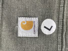 CARHARTT CARGO PANTS WORKWEAR GREY MEN PRE OWNED L