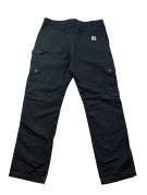 CARHARTT PANTALONI CARGO WORKWEAR NERO UOMO PRE OWNED XL
