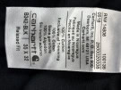 CARHARTT PANTALONI CARGO WORKWEAR NERO UOMO PRE OWNED XL