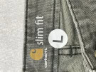 CARHARTT CARGO PANTS WORKWEAR OLIVE MEN PRE OWNED L