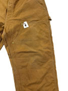 CARHARTT PANTALONI CARPENTER WORKWEAR MARRONE UOMO PRE OWNED XL