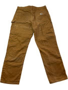 CARHARTT PANTALONI CARPENTER WORKWEAR MARRONE UOMO PRE OWNED XL