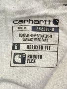 CARHARTT CARPENTER PANTS WORKWEAR BLACK MENS PRE OWNED L