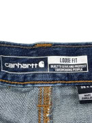 CARHARTT ΠΑΝΤΕΛΟΝΙ JEANS LOOSE FIT LOGO ΜΠΛΕ UNISEX XXL