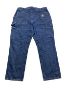 CARHARTT ΠΑΝΤΕΛΟΝΙ JEANS LOOSE FIT LOGO ΜΠΛΕ UNISEX XXL