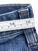 CARHARTT ΠΑΝΤΕΛΟΝΙ JEANS STRAIGHT FIT LOGO ΜΠΛΕ UNISEX S