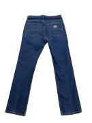 CARHARTT ΠΑΝΤΕΛΟΝΙ JEANS STRAIGHT FIT LOGO ΜΠΛΕ UNISEX S