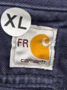 CARHARTT WORK PANTS WORKWEAR NAVY MEN PRE OWNED XL
