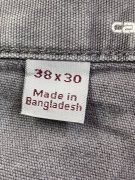 CARHARTT ΠΑΝΤΕΛΟΝΙ WORKWEAR RELAXED FIT LOGO ΓΚΡΙ UNISEX XL