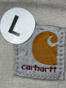 CARHARTT WORKWEAR PANTS STONE GREY MENS PRE OWNED L