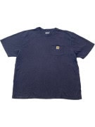 CARHARTT POCKET T SHIRT WORKWEAR NAVY ΑΝΤΡΙΚΟ PRE OWNED XXL