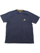 CARHARTT POCKET T SHIRT WORKWEAR NAVY ΑΝΤΡΙΚΟ PRE OWNED XL