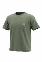 CARHARTT POCKET T SHIRT WORKWEAR OLIVE ΑΝΤΡΙΚΟ PRE OWNED XXL
