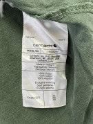 CARHARTT POCKET T SHIRT WORKWEAR OLIVE ΑΝΤΡΙΚΟ PRE OWNED XXL