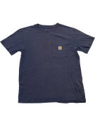 CARHARTT POCKET T SHIRT WORKWEAR ΣΚΟΥΡΟ ΜΠΛΕ ΑΝΤΡΙΚΟ PRE OWNED S