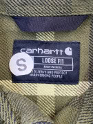 CARHARTT ΠΟΥΚΑΜΙΣΟ ΡΙΓΕΛΕΣ ΚΑΡΟ OLIVE UNISEX PRE OWNED S