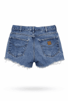 CARHARTT DENIM SHORTS VINTAGE BLUE WOMEN PRE OWNED S