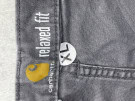 CARHARTT ΣΟΡΤΣ CARGO WORKWEAR ΓΚΡΙ ΑΝΤΡΙΚΟ PRE OWNED XL