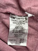 CARHARTT T-SHIRT VESTIBILITÀ AMPIA CON TASCHINO M VIOLA MELANGE UNISEX M