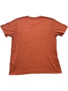 CARHARTT T SHIRT CON TASCA WORKWEAR ARANCIO RUGGINE UOMO PRE OWNED L