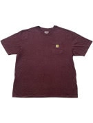 CARHARTT T SHIRT ΜΕ ΤΣΕΠΗ WORKWEAR ΜΠΟΡΝΤΟ ΑΝΤΡΙΚΟ PRE OWNED XL
