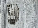 CARHARTT T SHIRT MINIMAL GRIGIO CHIARO UOMO PRE OWNED L