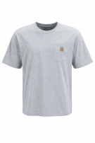 CARHARTT T SHIRT MINIMAL GRIGIO CHIARO UOMO PRE OWNED L