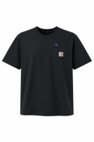 CARHARTT T SHIRT MINIMAL BLACK ΑΝΤΡΙΚΟ PRE OWNED XXL