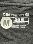 CARHARTT T SHIRT MINIMAL NERO UOMO PRE OWNED M