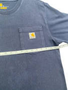 CARHARTT T SHIRT MINIMAL NAVY ΑΝΤΡΙΚΟ PRE OWNED