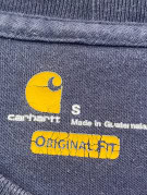 CARHARTT T SHIRT MINIMAL NAVY ΑΝΤΡΙΚΟ PRE OWNED