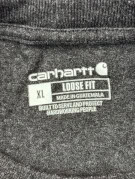 CARHARTT T SHIRT WORKWEAR CHARCOAL UOMO PRE OWNED XL