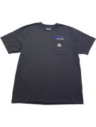 CARHARTT T SHIRT WORKWEAR CHARCOAL ΑΝΤΡΙΚΟ PRE OWNED L