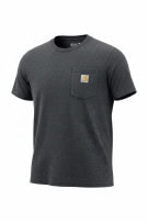 CARHARTT T SHIRT WORKWEAR CHARCOAL UNISEX PRE OWNED S