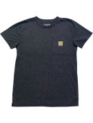 CARHARTT T SHIRT WORKWEAR CHARCOAL UNISEX PRE OWNED S