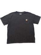 CARHARTT T SHIRT WORKWEAR NERO FADED UOMO PRE OWNED XL